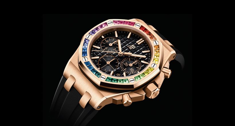 Audemars Piguet gây ấn tượng với những thiết kế đính kim cương và đá quý lộng lẫy cho mẫu Royal Oak Offshore 37mm