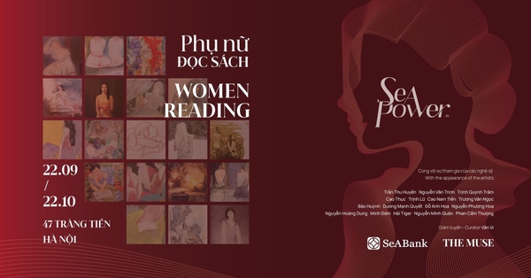 TRIỂN LÃM NGHỆ THUẬT “PHỤ NỮ ĐỌC SÁCH”