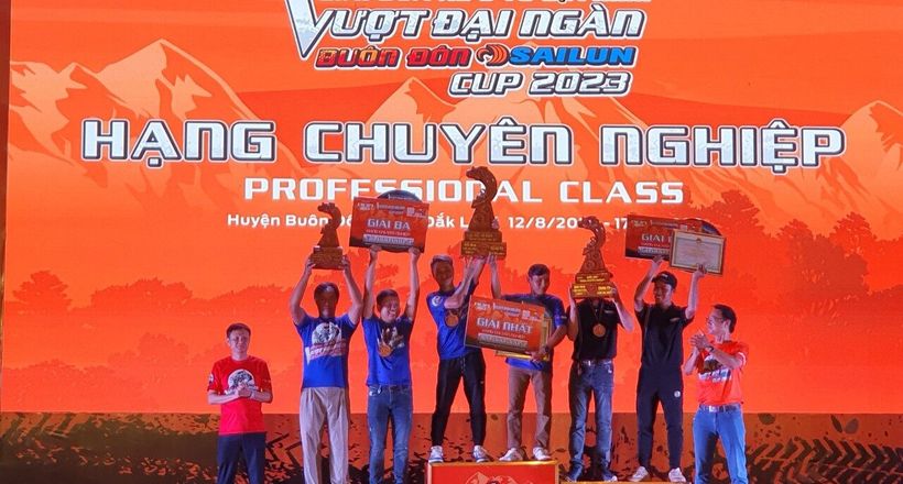Thành công đến từ “Thử thách vượt Đại Ngàn - Buôn Đôn 2023”