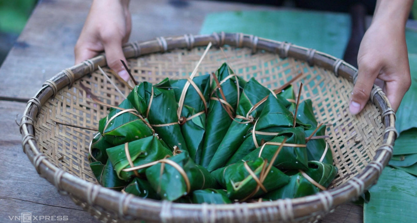 Bánh coóc mò - Món bánh truyền thống thơm ngon của đồng bào Tày