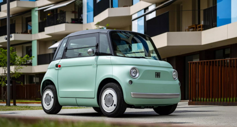 Fiat Topolino - ôtô điện mini châu Âu rẻ như xe Trung Quốc