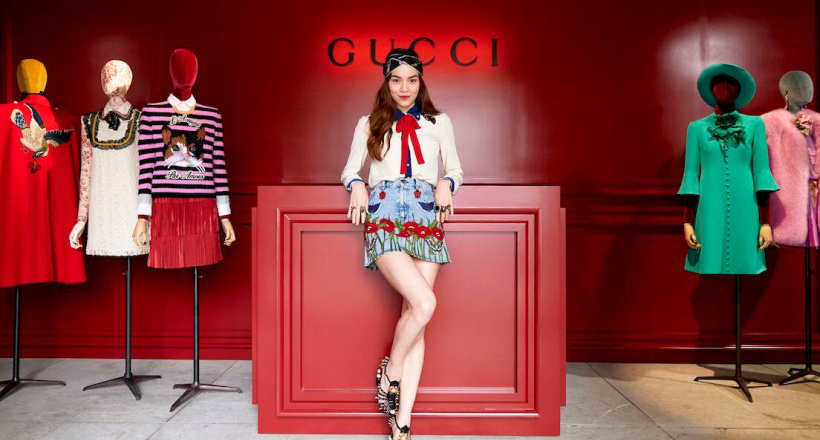 Hồ Ngọc Hà chính thức trở thành Friend of House của Gucci