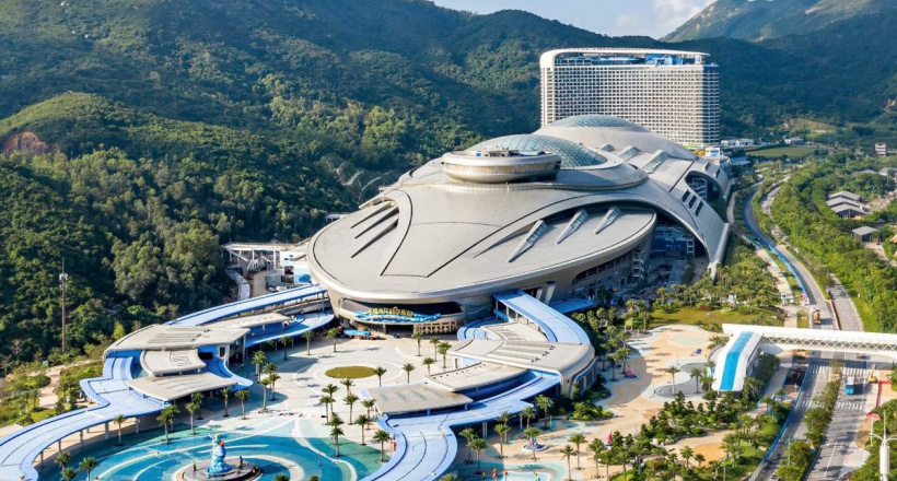 Công viên Khoa học biển Trường Long (Trung Quốc) lớn nhất thế giới