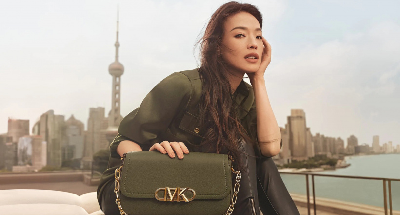 Đại sứ thương hiệu Thư Kỳ trong chiến dịch Michael Kors Thu Đông 2023