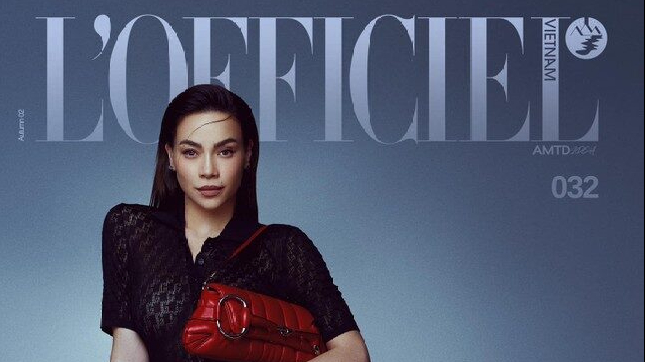 Thần thái đỉnh của chóp của Hồ Ngọc Hà với ảnh trang bìa tạp chí L'officiel cùng với Gucci ♥️