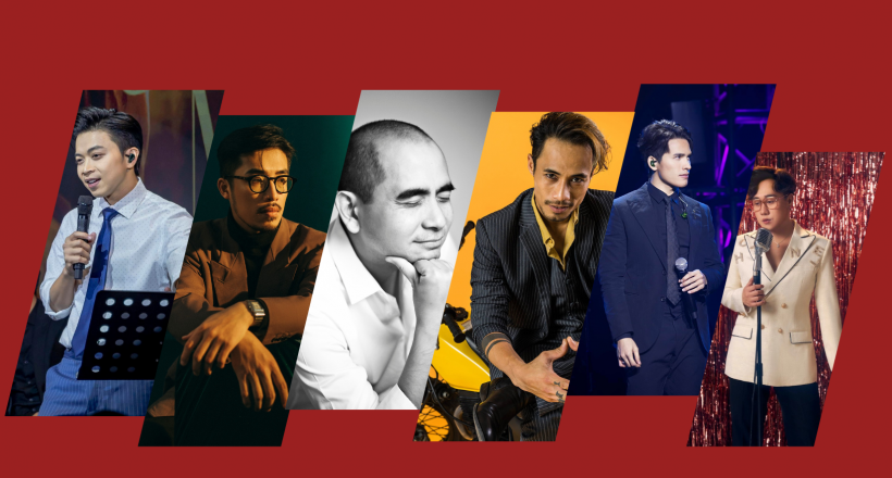 Những chàng trai hát trong live concert Đức Trí “Tựa như gió phiêu du”