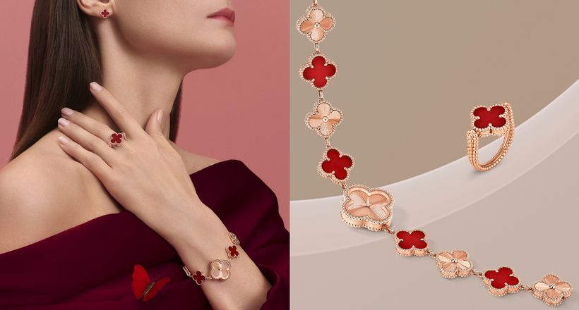 Van Cleef & Arpels bổ sung 4 thiết kế mới vào BST Alhambra biểu tượng