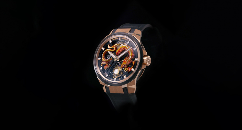 Ulysse Nardin ra mắt phiên bản Blast Tourbillon Dragon mới