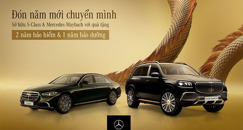 Ưu đãi lớn cho mùa lễ hội đầu năm của khách hàng Mercedes