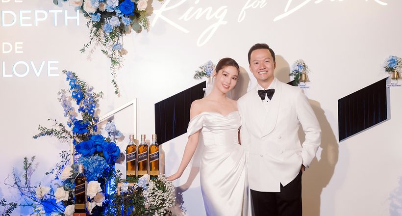 Johnnie Walker Blue Label: “Chất vị tinh túy” dẫn dắt cảm xúc của gần 1000 vị khách tham dự đám cưới Diễm My 9X