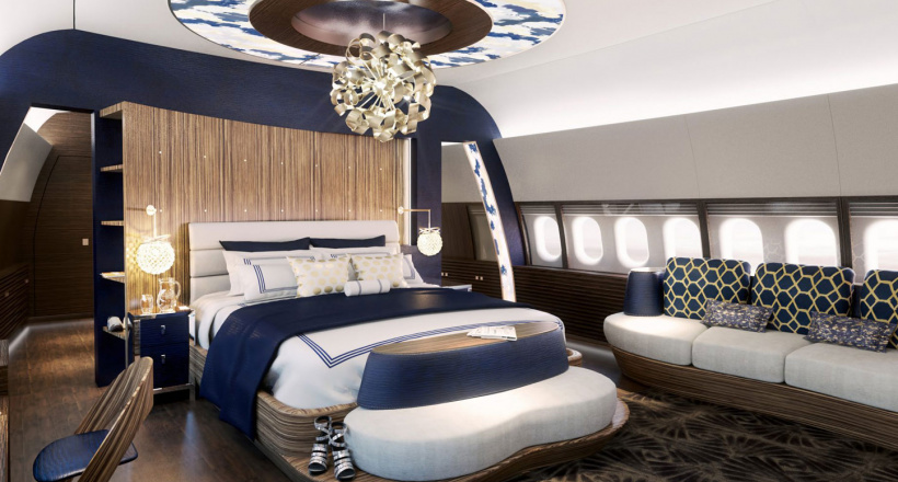 Ý tưởng thiết kế độc lạ cho cabin máy bay