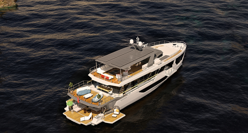 30XP - Du thuyền hybrid đầu tiên của Numarine dự kiến ra mắt trong mùa hè 2024