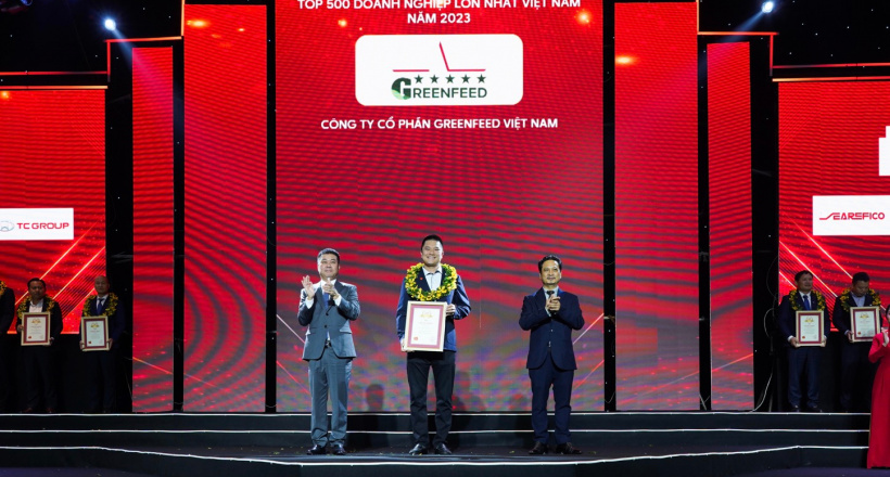 GREENFEED Việt Nam liên tiếp đạt top 5 công ty thức ăn chăn nuôi uy tín