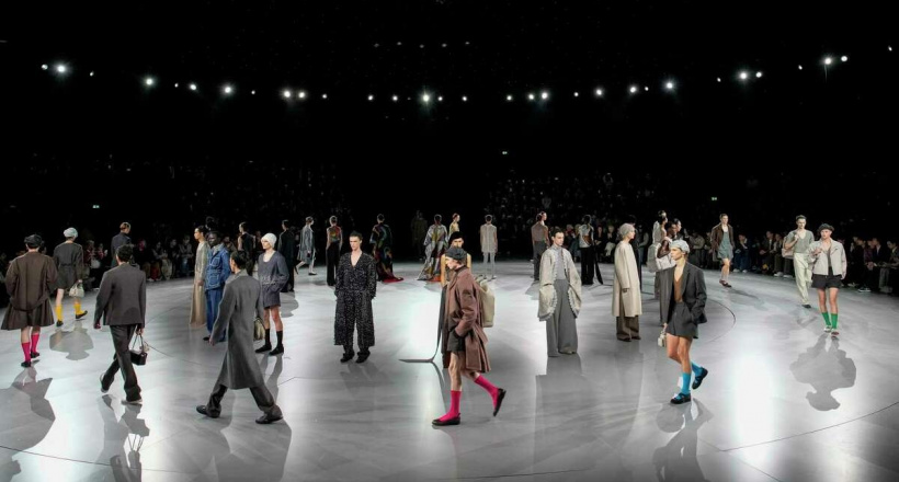 Dior Menswear Thu Đông 2024: Ngôn ngữ thiết kế từ Balletcore