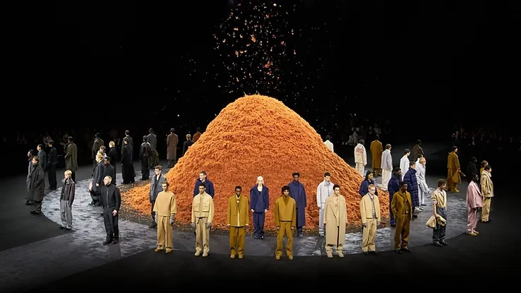 BST Zegna Thu Đông Nam 2024: Đẳng cấp của sự xa hoa với len cashmere