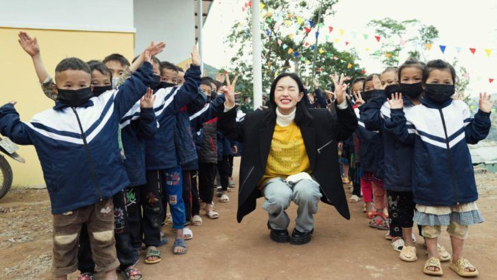 Châu Bùi và hoạt động thu gom quần áo cũ, lan tỏa yêu thương