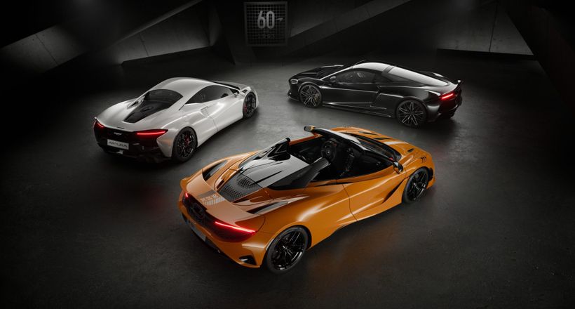 McLaren giới thiệu các tùy chọn cá nhân hóa độc quyền nhân kỷ niệm 60 năm thành lập