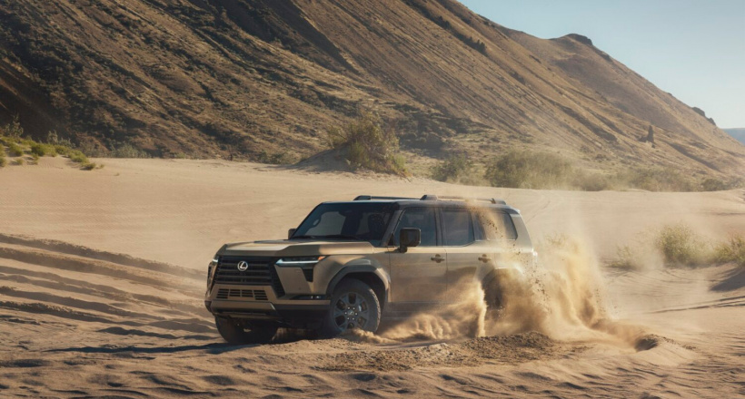 'Mãnh tướng' SUV Lexus GX 2024 hạng sang tái xuất với trái tim tăng áp kép