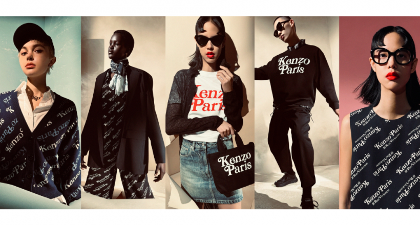 BST KENZO Xuân - Hè 2024: Thời trang song phái đậm chất City Pop, giao hòa Đông - Tây