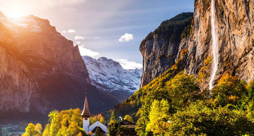 Lauterbrunnen - vùng đất đẹp như tranh vẽ ở Thụy Sĩ