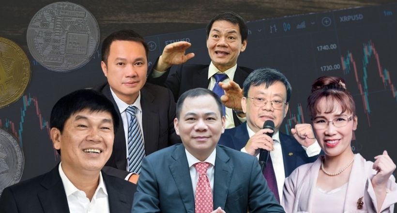 Infographic: Tài sản của các tỷ phú Việt Nam thay đổi chóng mặt ra sao trong năm 2024?
