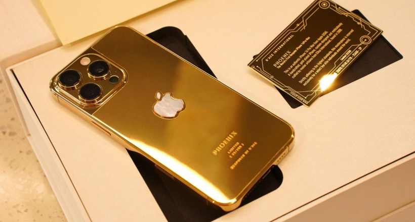 Cận cảnh iPhone 16 Pro Max mạ vàng 24K: Giới hạn 200 chiếc trên toàn cầu, giá gần 100 triệu đồng