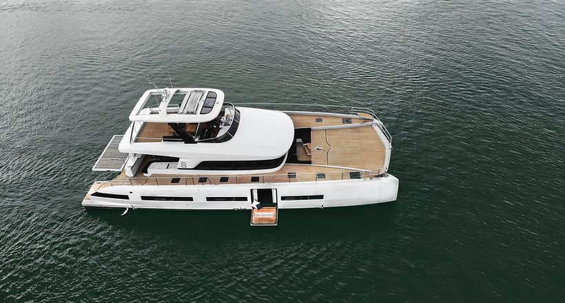 Chiêm ngưỡng siêu du thuyền hai thân Lagoon Seventy 8 đầu tiên tại Việt Nam
