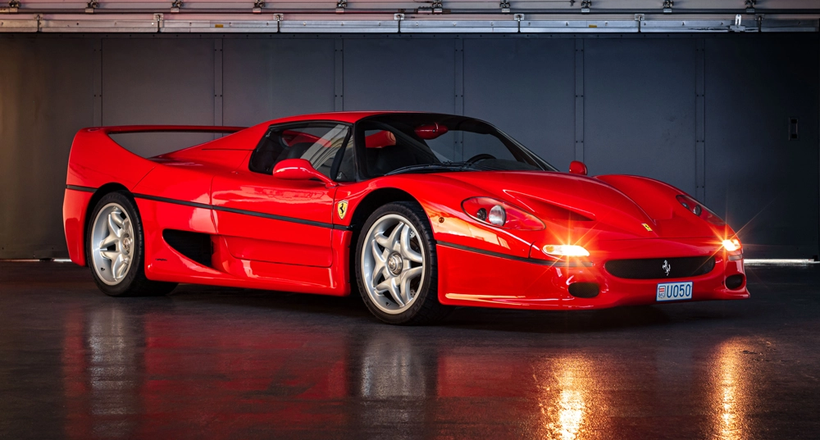 Siêu xe Ferrari F50 1996 được định giá hơn 4 triệu USD tại phiên đấu giá quốc tế
