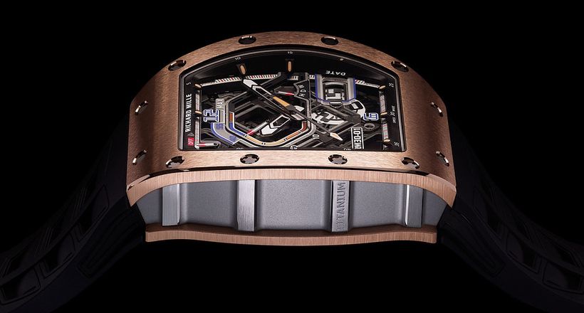 Nhà Richard Mille khoe kỹ thuật cao với RM30-01 Automatic rotor tự động ngắt