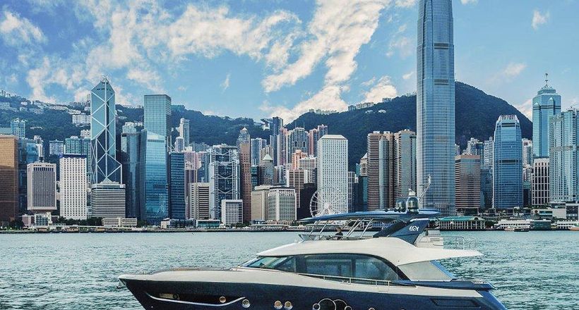 Du thuyền MCY 76 đầu tiên của Asia Yachting đã cập bến Hồng Kông