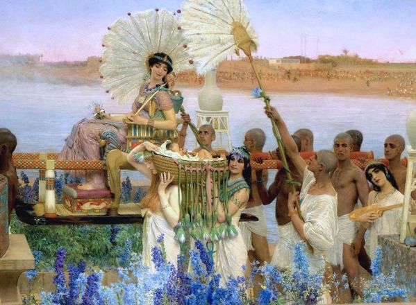 Phía sau vẻ đẹp mỹ lệ trong họa phẩm “Tìm thấy Moses” của Lawrence Alma-Tadema