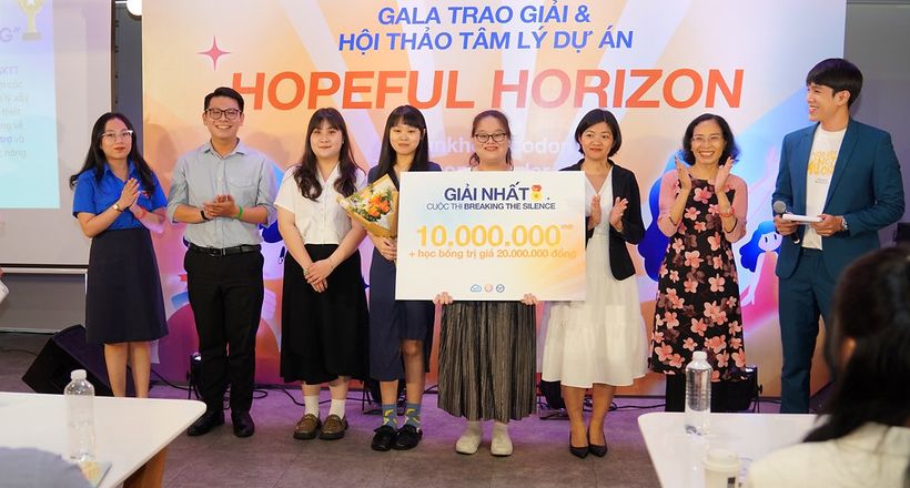 Nhiều dự án xuất sắc nâng cao sức khỏe tinh thần qua cuộc thi "Breaking the Silence"