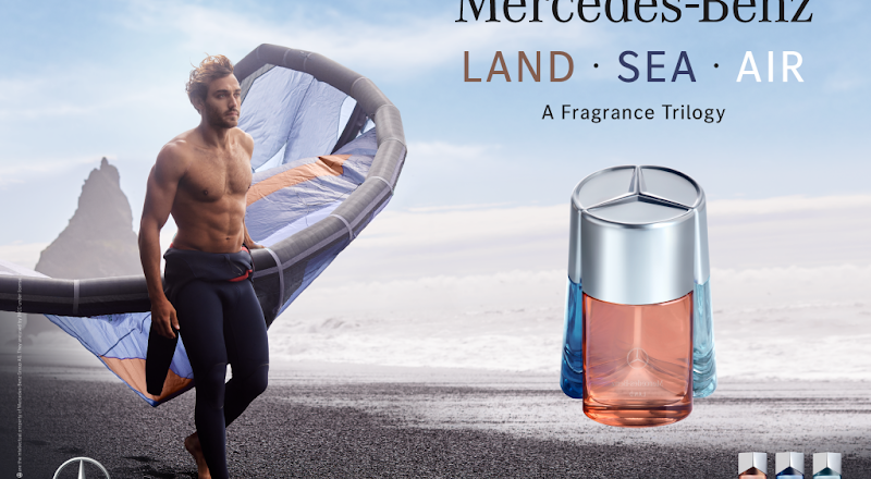 Hành trình khứu giác đa chiều với 3 mùi hương Land, Sea, Air từ Mercedes-Benz Parfums