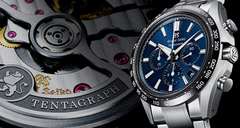 Grand Seiko Tentagraph bấm giờ tự động - tạo tác Hi-beat tiên phong trên đỉnh thời gian