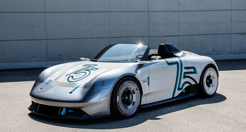Mui trần tân cổ điển Porsche Vision 357 Speedster đáp ứng hiệu suất thuần điện