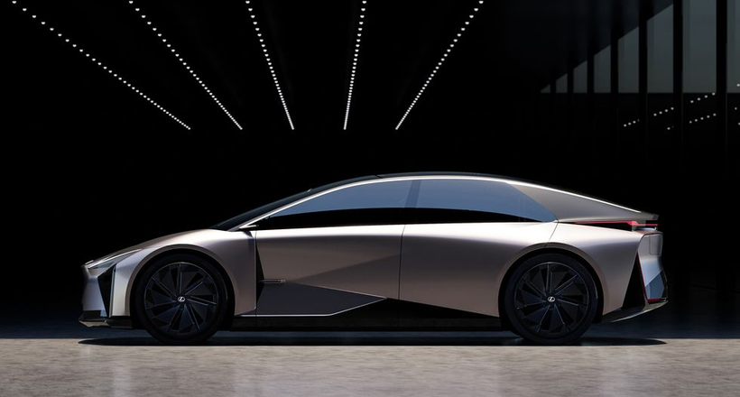 Lộ diện mẫu concept SUV Lexus LF-ZC chạy điện siêu sang tích hợp công nghệ AI
