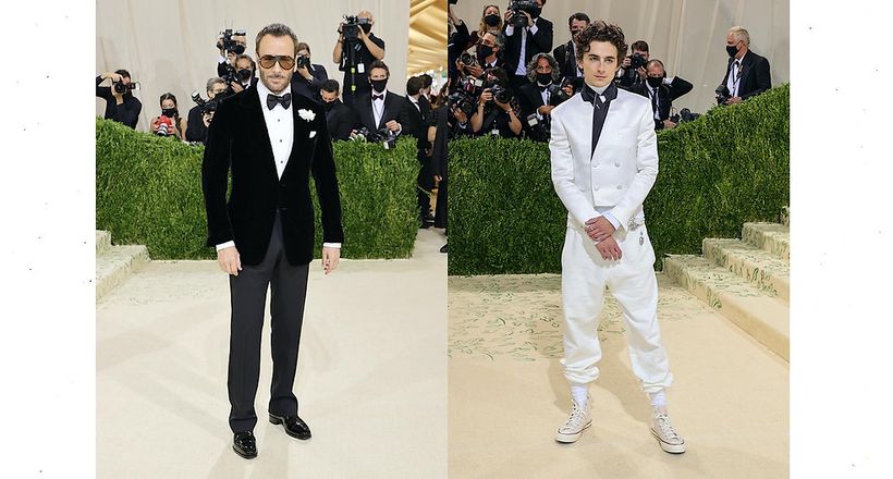 Quý ông lịch lãm, bảnh bao và cá tính trên thảm đỏ MET Gala 2021