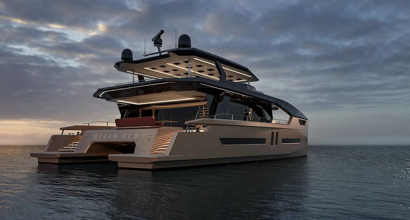 Ocean 90 Eco - Mẫu catamaran mở ra xu thế mới cho ngành du thuyền