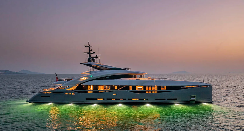 Siêu du thuyền 45 mét ISA Aria SF sẽ ra mắt tại Cannes Yachting Festival 2022
