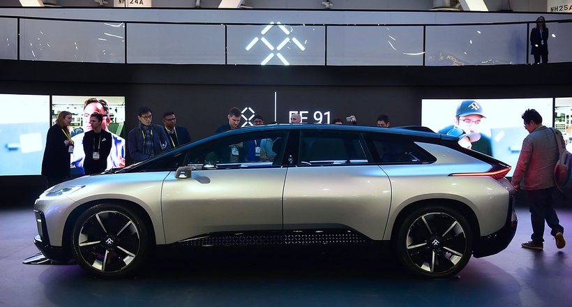 Faraday Future tiến hành đặt mục tiêu những dòng xe điện mới trong năm sau