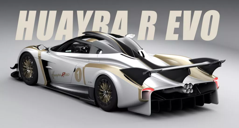 Khám phá siêu phẩm Huayra R Evo 888HP: Mui trần, đuôi dài và động cơ V12 "khủng"
