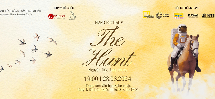 Khám phá hơi thở mới của âm nhạc cổ điển trong concert Piano Recital V - “The Hunt”