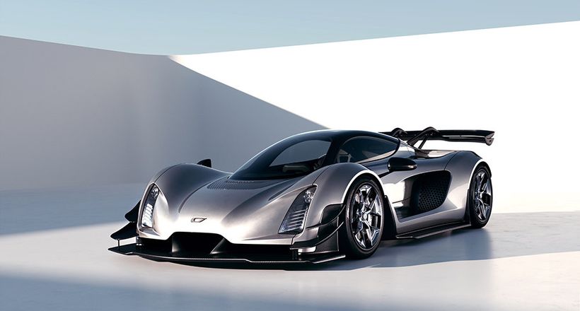 Hypercar Czinger 21C ứng dụng công nghệ in 3D với thiết kế vị lai