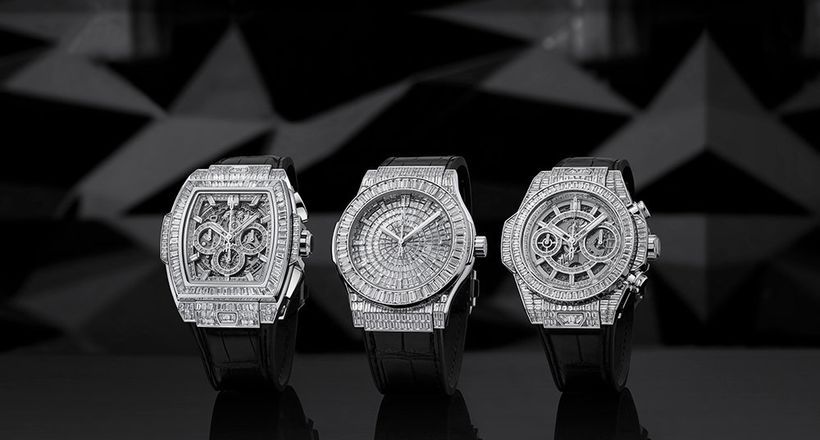 Hublot và bộ sưu tập đồng hồ nạm kim cương mới đầy xa xỉ