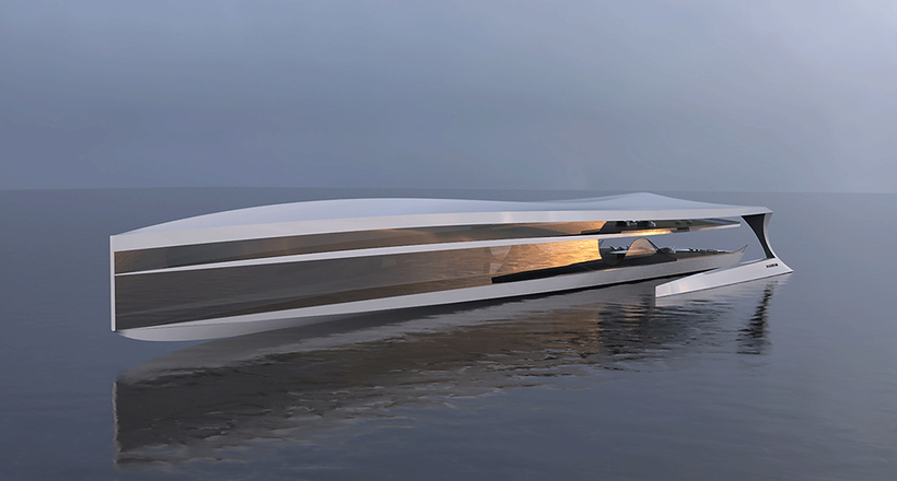Concept siêu du thuyền trimaran Wakinyan - 'Lôi điểu' khổng lồ trên mặt nước