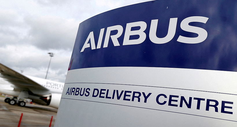Airbus giữ vị trí nhà sản xuất máy bay hàng đầu với doanh thu tăng 8% trong năm 2021