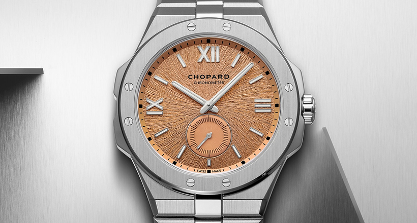 Chopard Alpine Eagle 41 XPS siêu mỏng với chất thép tinh xảo và chỉ báo giây nhỏ tinh tế