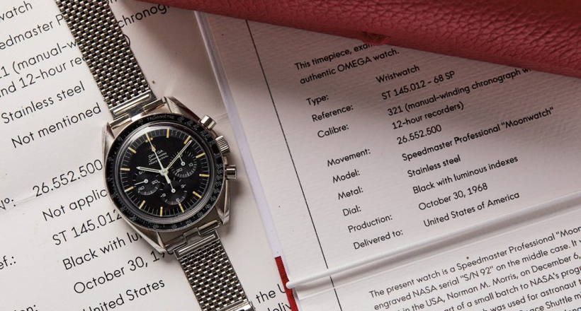 Chiếc đồng hồ từ "kỷ nguyên chạy đua bay vào vũ trụ" của NASA sắp được đấu giá