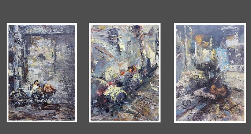 Cùng cảm nhận “Trí tuệ biết khóc” của hoạ sĩ Nguyễn Tấn Vĩ