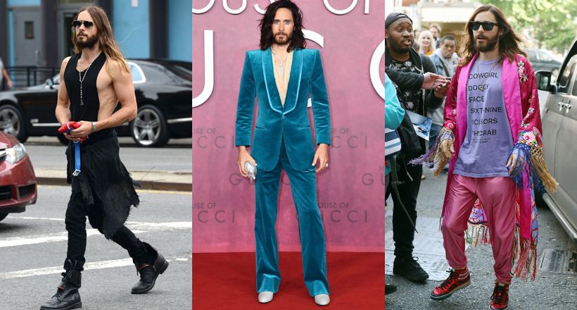 Nhìn lại chặng đường “chàng thơ Gucci” Jared Leto dựng xây biểu tượng thời trang
